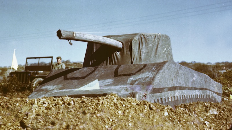 ghost army dummy truck