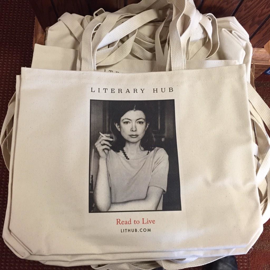 literary tote bags