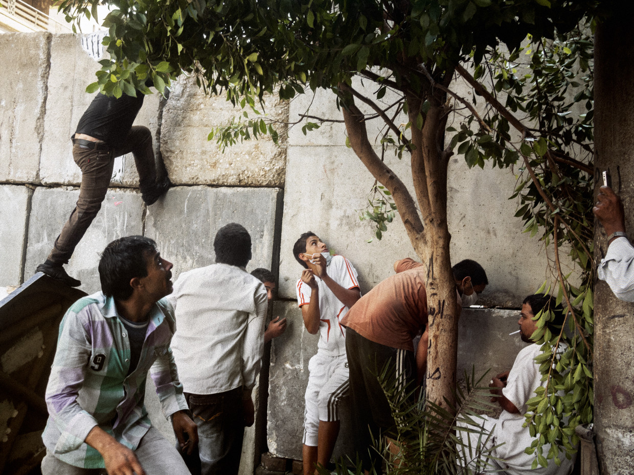 Cairo, Egypt. September, 2012. Clashes near the American Embassy.