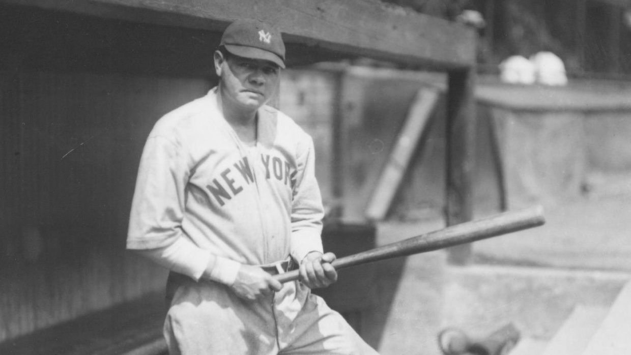 babe ruth's 1932 called shot bat