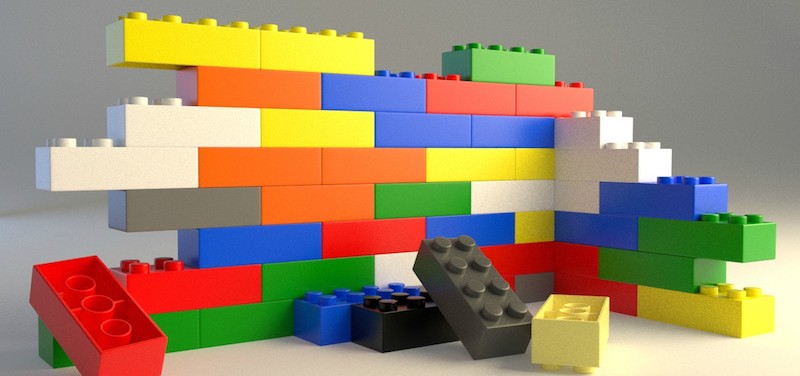 build a wall lego