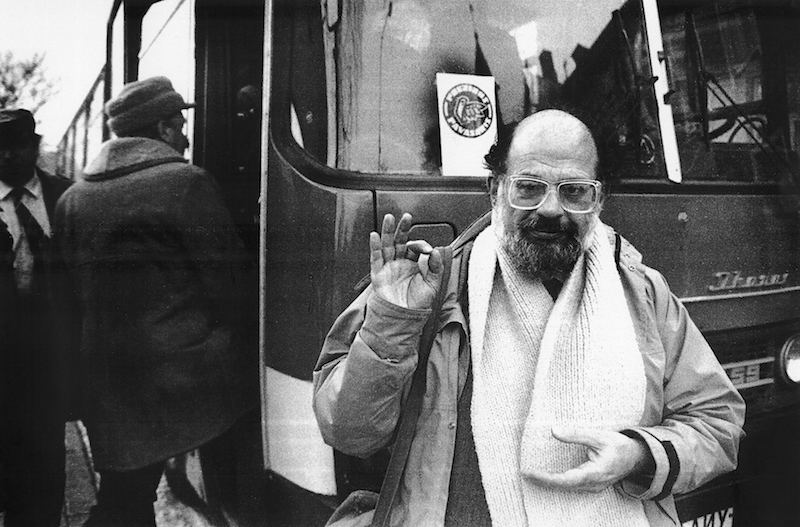 allen ginsberg in vinius 1985