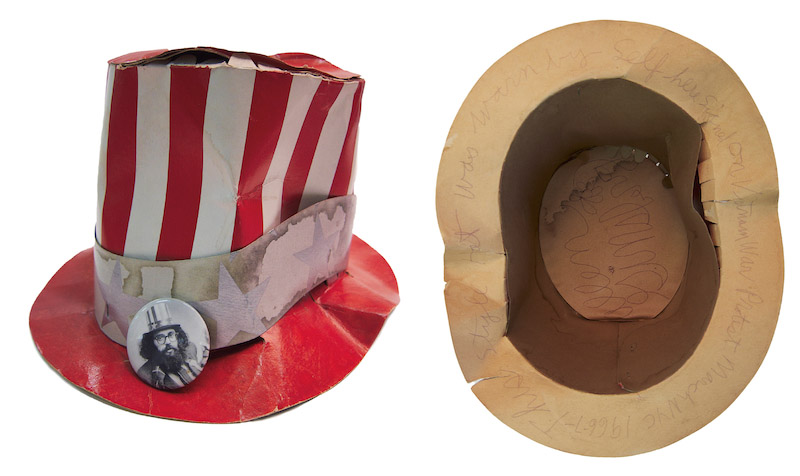 Allen Ginsberg's Stars and Stripes Hat