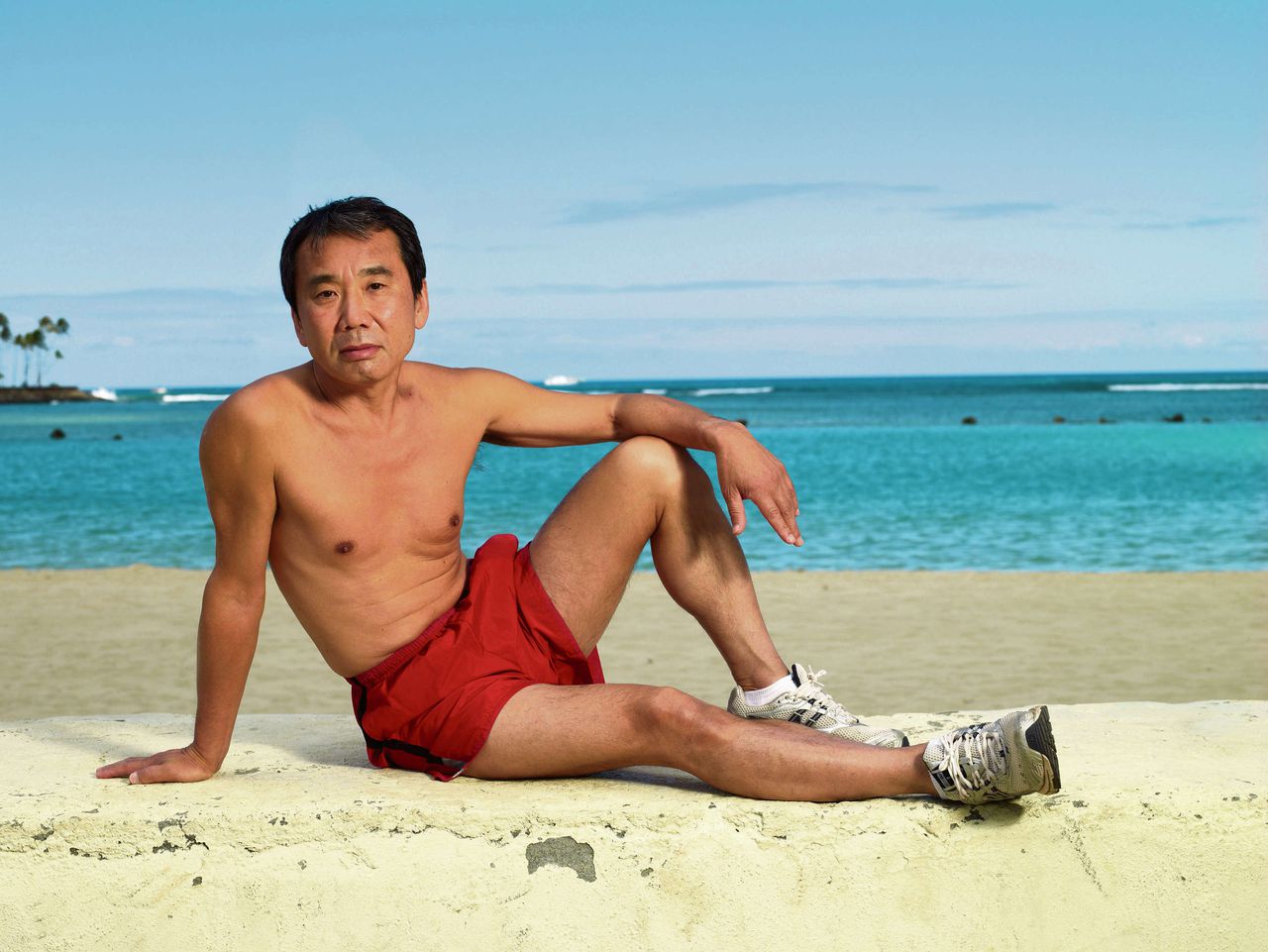 Haruki Murakami beach