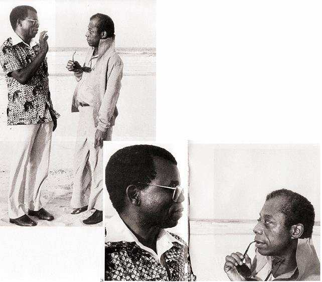 Chinua Achebe and James Baldwin's first meeting, in 1980