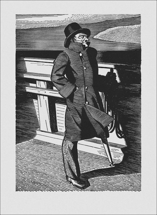 "Captain Ahab," by Rockwell Kent, 1930
