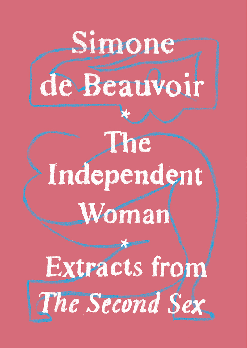 Simone De Beauvoir, emThe Independent Woman/em, designad av Adalis Martinez (Vintage)