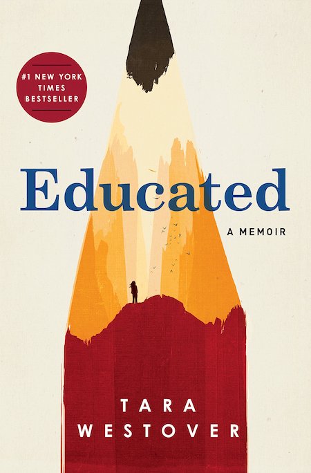 Tara vestover, emEducated/em, cover illustration af Patrik Svensson