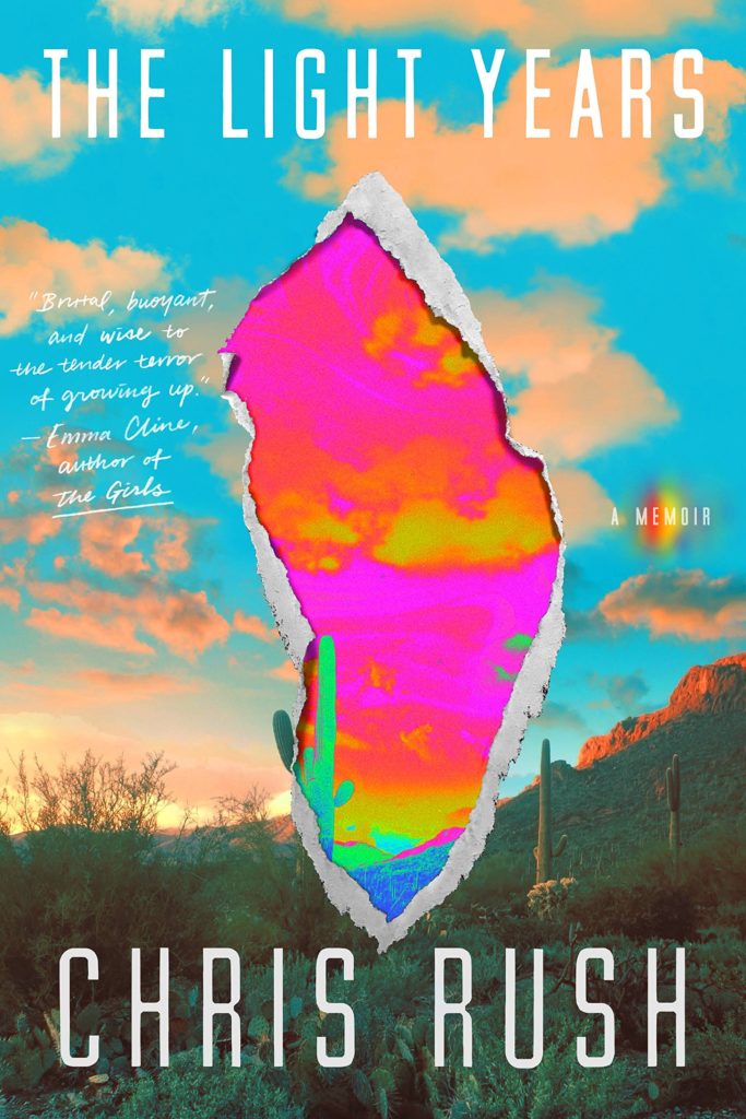 Chris Rush, The Light Years, FSG; design by Alex Merto (April 2, 2019)
