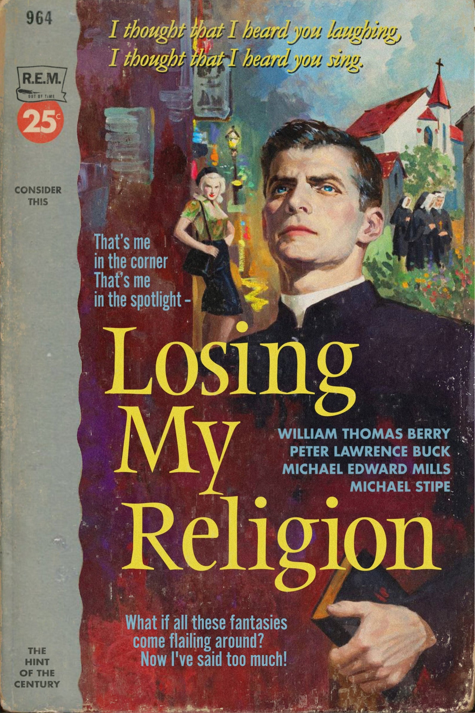 All your favorite songs reimagined as vintage book covers. (You’re