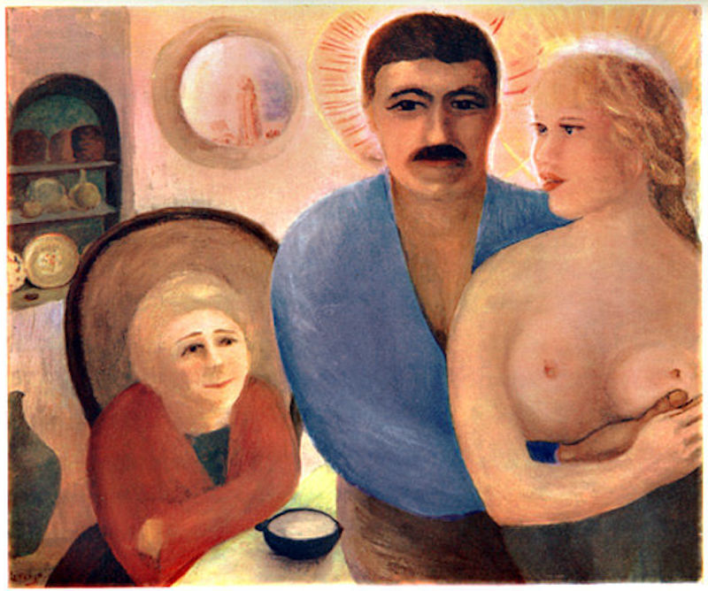 D. H. Lawrence, "A Holy Family," 1926