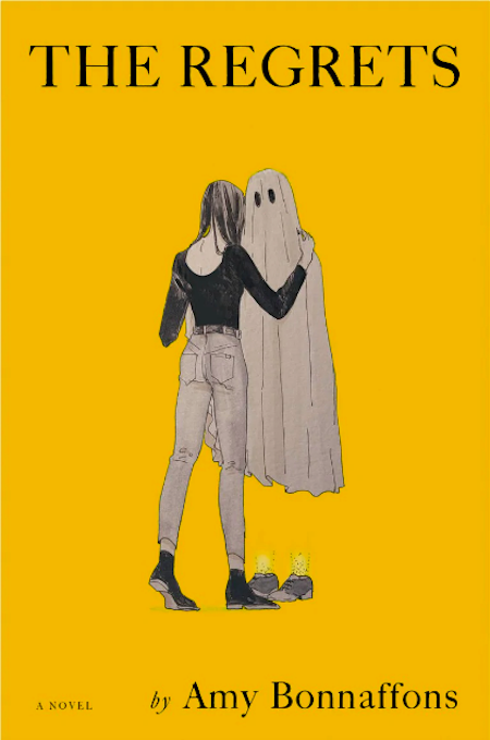 Amy Bonnaffons, <em>The Regrets</em>; design by Julianna Lee, illustration by Mio Im (Little, Brown, February 4)