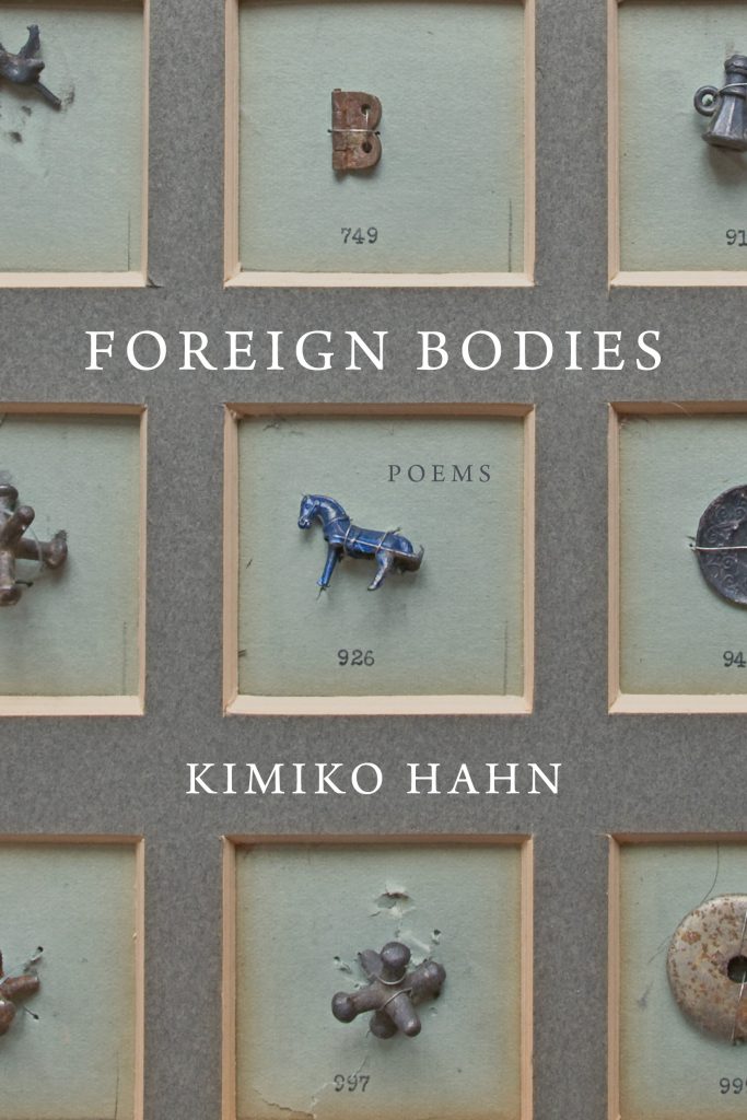 Kimiko Hahn, <em>Foreign Bodies</em>; cover design by Yang Kim, art direction by Ingsu Liu (W. W. Norton, March 3)