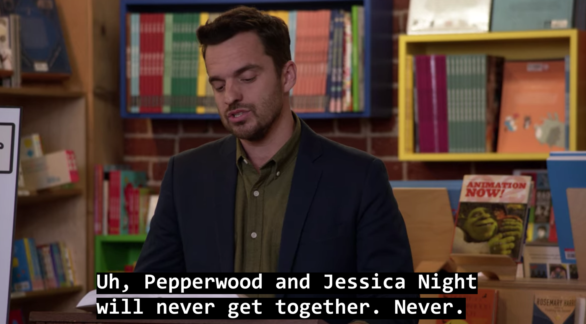 Very good writing advice from New Girl‘s Nick Miller. ‹ Literary Hub