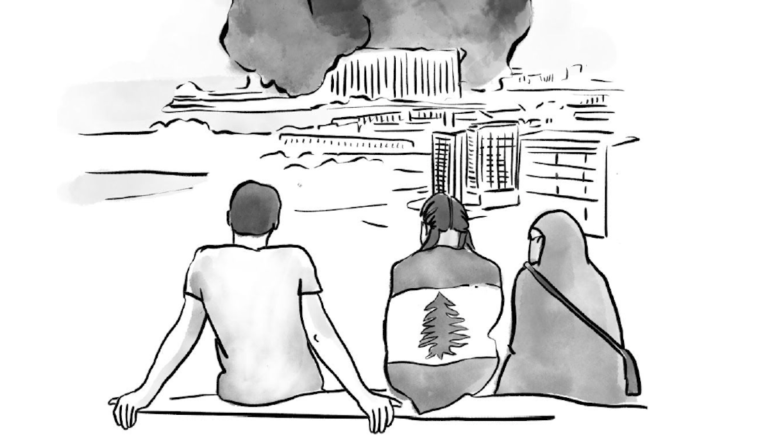 Graphic Novel, Waiting for Normal, Beirut Blast, feature image 2