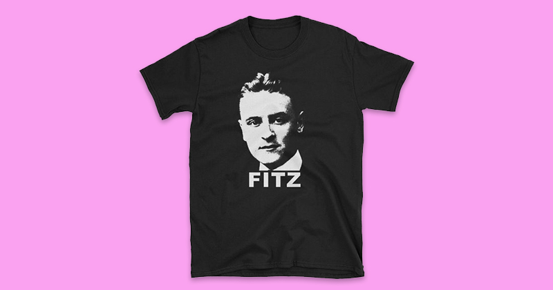 Did you know that F. Scott Fitzgerald was the first writer to use the term “T-shirt”?