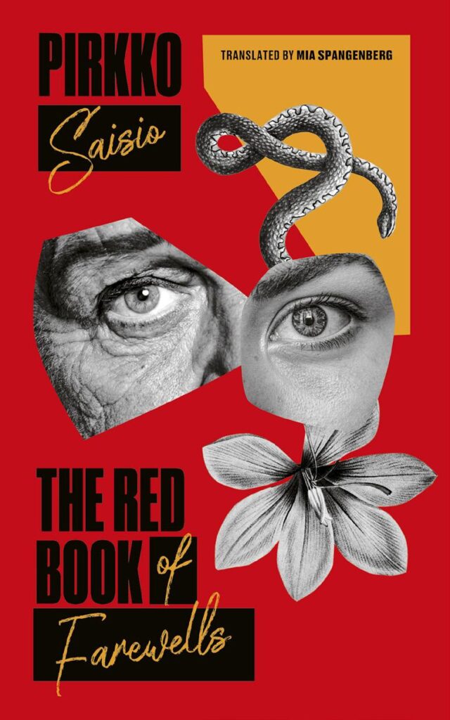 Pirkko Saisio, tr. Mia Spangenberg, <a href="https://bookshop.org/a/132/9781949641462" target="_blank" rel="noopener"><em>The Red Book of Farewells</em></a> (Two Lines Press, April 25)