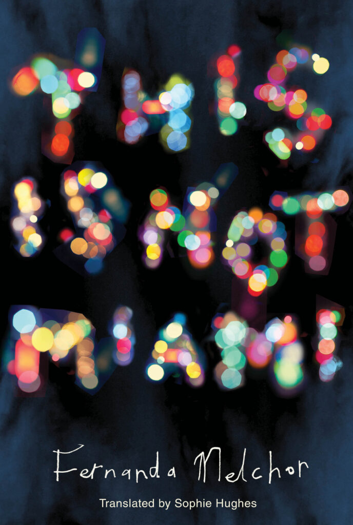 Fernanda Melchor, tr. Sophie Hughes, <a href="https://bookshop.org/a/132/9780811228053" target="_blank" rel="noopener"><em>This is Not Miami</em></a>; cover design by Jamie Keenan (New Directions, April 4)